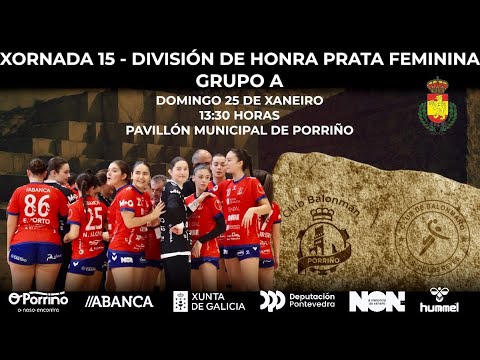 DHPF. Grupo A. J15. Rubensa Indupor Bm Porriño vs Bm Sanse