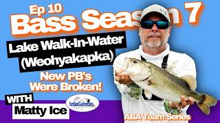 Lake Walk In Water Bass Tournament Practice Day PB's Were Broken ABA Team Series