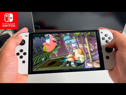 Nickelodeon All-Star Brawl OLED Nintendo Switch Gameplay