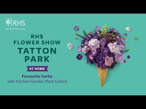 Favourite herbs with Kitchen Garden Plant Centre | Tatton Park at Home 2020 | RHS