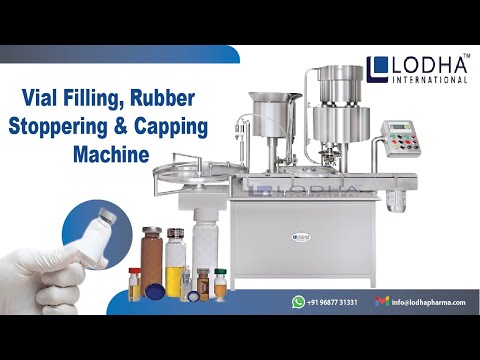 Pharmaceuticals Injectable Vial Filling Machine