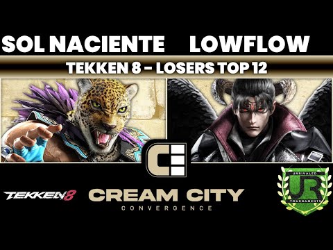 Cream City Convergence 2024 LOSERS TOP 12 - Sol Naciente (King) vs LowFlow (Devil Jin) - T8