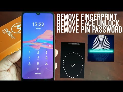 Moto E6 Plus Remove Forgotten Password,Remove FingerPrint,Face Unlock & Gain Entry Back Into Phone