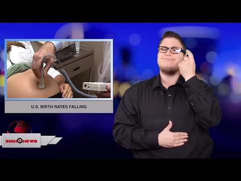 U.S. birth rates falling (ASL - 5.19.19)