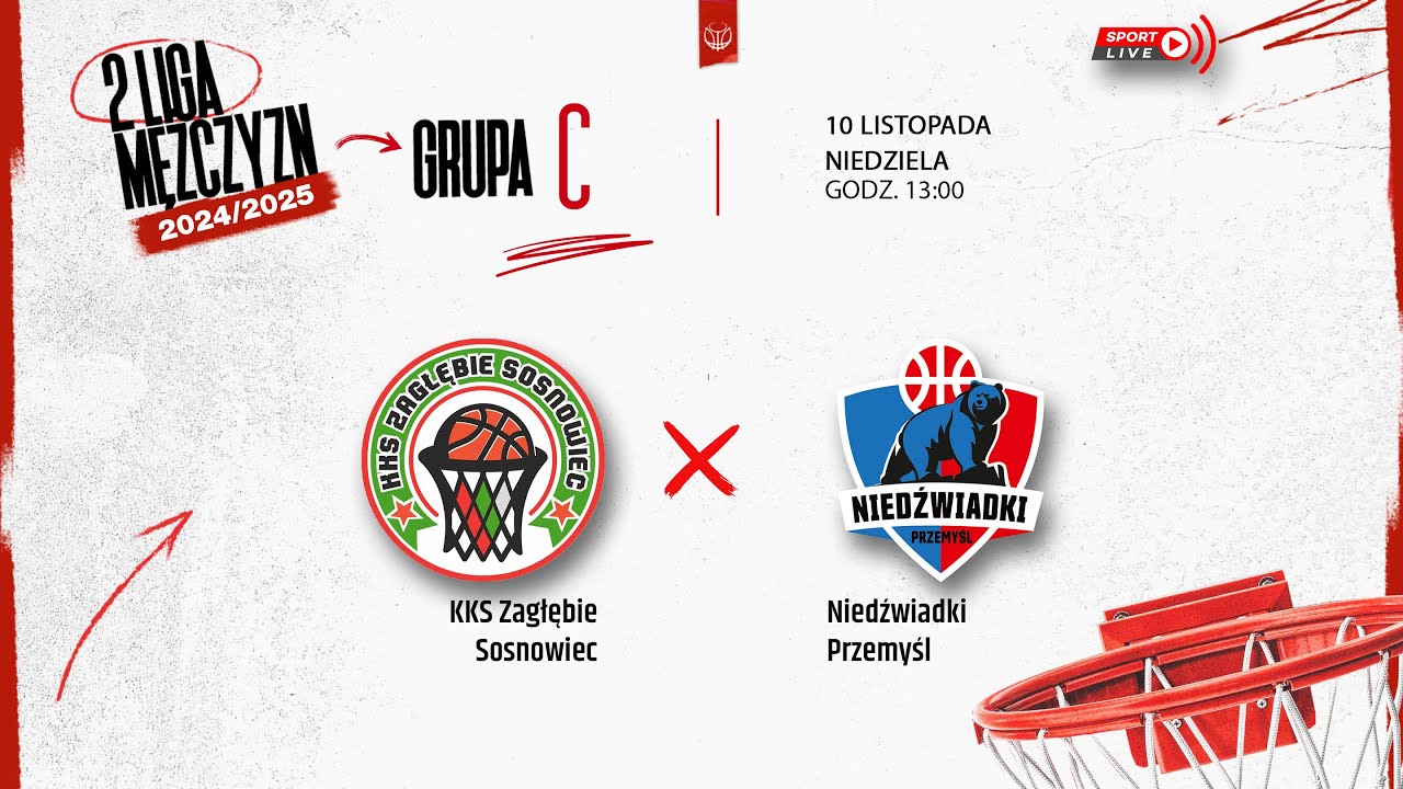 KKS Zagłębie Sosnowiec - Niedźwiadki Przemyśl (2 LM)