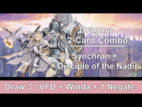 Dragma 2-Card Combo: Draw 3 + Winda + VFD + 1 Negate