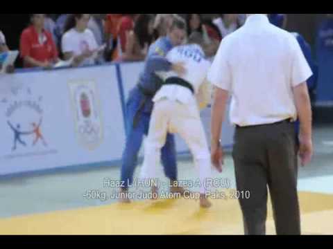 Judo 2010 Paks -60kg Haaz L (HUN) - Lazea A (ROU) IPPON