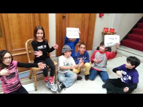 4th grade 2013 Hebrew word of the week Ani Menagen