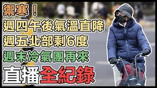 入冬第一波寒流來襲！高山有機會下雪