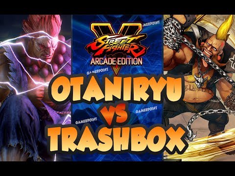 Otaniryu vs Trashbox (#1 in Rank) - FT2 - Akuma vs Birdie - Street Fighter V Arcade Edition