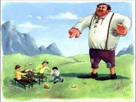 Ljudske pripovedke - Velikan Gorjan v Poljanski dolini