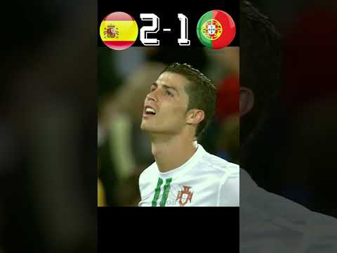Portugal vs Spain 4-2 Ronaldo was unlucky 😔 EURO 2012 Penalty Shootout 