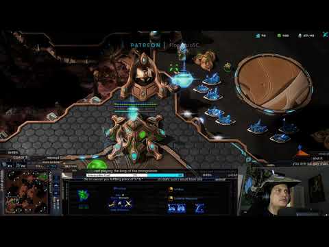 StarCraft 2 Protoss vs Terran he didn't see that coming