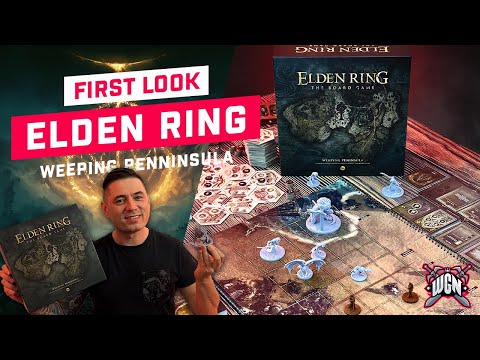 Elden Ring The Board Game - First Look at Weeping Penninsula