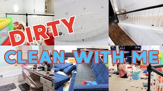 NEW! *DIRTY* HOUSE CLEAN WITH ME! SATISFYING CLEANING MOTIVATION! DAYS OF SPEED CLEANING MOTIVATION!