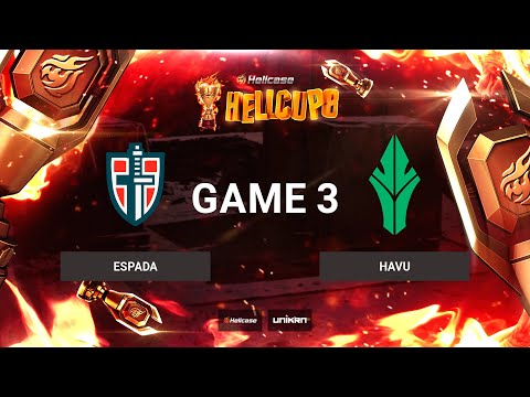 [EN] ESPADA vs HAVU | Map 3: Dust2 | BO3 | Hellcase Cup 8 Playoffs