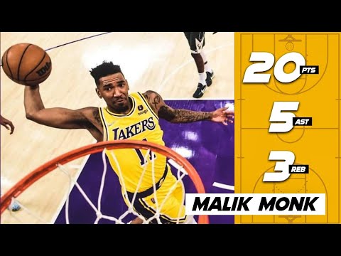 Malik Monk's Highlights (20 Pts, 5 Ast, 3 Reb) vs. Milwaukee Bucks