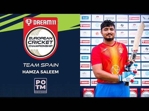 HAMMERTIME! Hamza Saleem hammers forty four off nineteen balls to secure Spain success