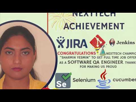 Success story of our student. Get admission get trained and get your dream job