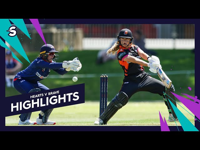 Thrilling finish in Auckland! | Hearts v Brave – Super Smash 2025/26 Highlights