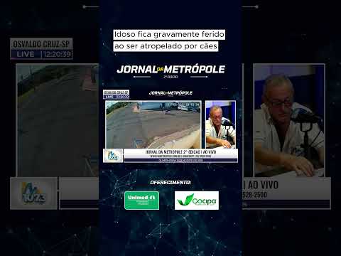 Idoso permanece em estado grave após ser derrubado por dois cães de grande porte em Piacatu (SP).