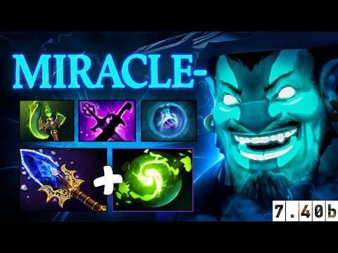 MIRACLE- STORM SPIRIT | AGHANIM’S + REFRESHER = GG 😱⚡