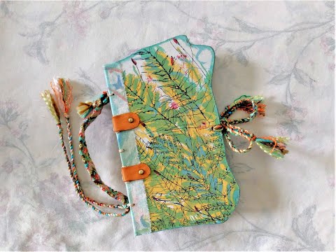 SOLD!! RAMBLE Art Book Journal Flip through from Cynthia St Anne - Junk Journal Art Co