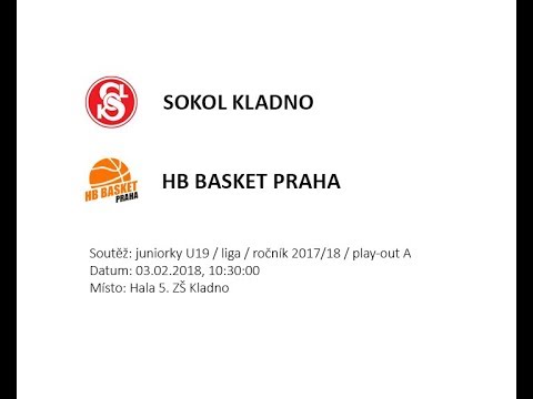 SOKOL KLADNO - HB BASKET PRAHA, U19, 2017/18