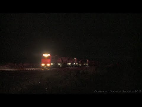 SCT 6PM9 Freight Train With LDP005 Leading (23/7/2018) - PoathTV Australian Railways