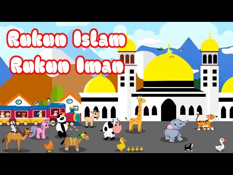 Lagu Anak Islami - 5 Rukun Islam dan 6 Rukun Iman | 2 Lagu Anak Islami Terpopuler