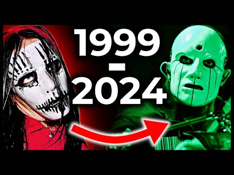 Slipknot 2024 vs 1999 mask comparison