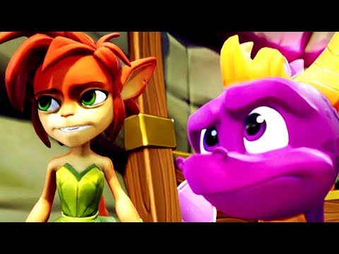 SPYRO 2: Ripto’s Rage Remastered  All Cutscenes (Spyro Reignited Trilogy) Full Game Movie HD