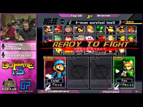 BoPME 13 - OP | Voorheese (Fox) vs. Luigigoshard (Luigi) Winners Quarters