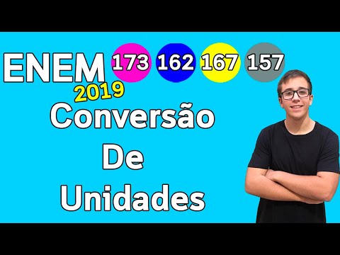 Enem 2019| Matemática Conversão de unidades -Questão 173-Transformação de Pés e Polegadas