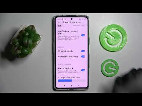 How to Enter Vibration Settings on XIAOMI Poco F4 GT - Open Vibration Settigns
