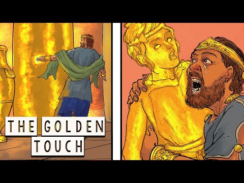 King Midas And The Golden Touch (The Curse of Greed) - Greek Mythology in Comics - See U in History