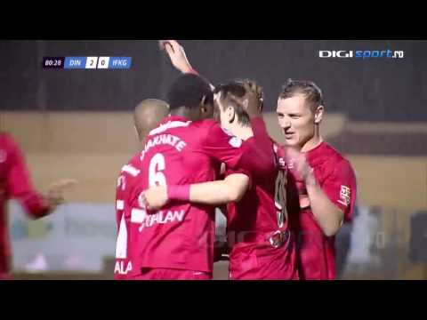 Kamil Biliński Amazing Golazo ! Dinamo Bucharest vs   IFK Göteborg 2 0  Friendly Match  HD