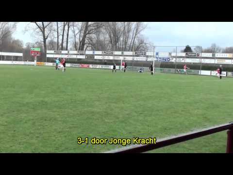 Jonge Kracht 1-Leones 1 3-1 door JK (03.02.2013)