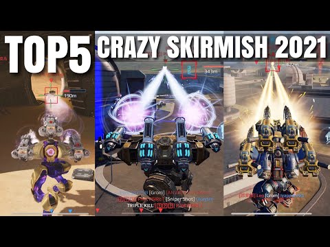 [WR] TOP5 Crazy Skirmish 2021 - War Robots