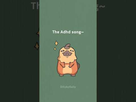 Dilly has an ADHD support group in the comments~😌🥹 #adhd #cuteanimation #relatablememes