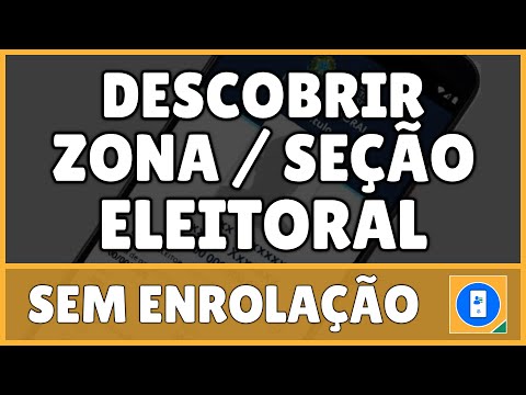 Vídeo: Consulta Zona e Seção Eleitoral: perguntas