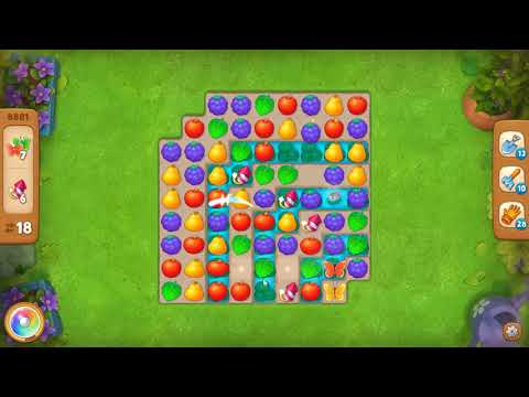 GardenScapes level 8881 🌱 Playrix HD 👋😘✌️