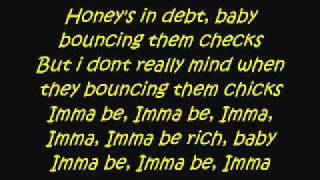 Black Eyed Peas -Imma be. Lyrics.