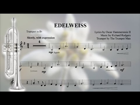 Edelweiss (from "The Sound of Music") - Bb Trumpet Sheet Music