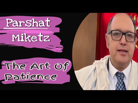 Parashat Miketz: The Art of Patience