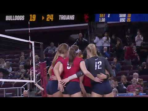 Women's Volleyball: USC 3, Samford 0 - Highlights - 11/30/18