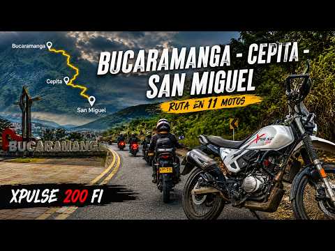 Ruta en Moto por Santander 🇨🇴 | Bucaramanga - Cepitá - San Miguel en XPulse 200 FI