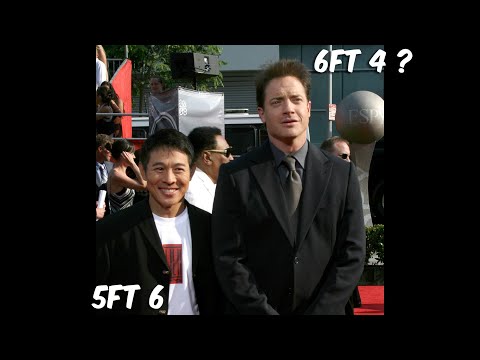 Brendan Fraser Height