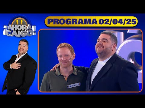 AHORA CAIGO - Programa 02/04/25 - INVITADA: JULIETA NAIR CALVO