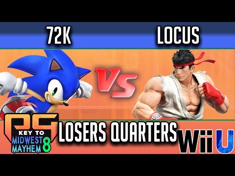 PG Key to MM8 LOSERS QUARTERS - 72K (Sonic) vs UBC | Locus (Ryu, Cloud)